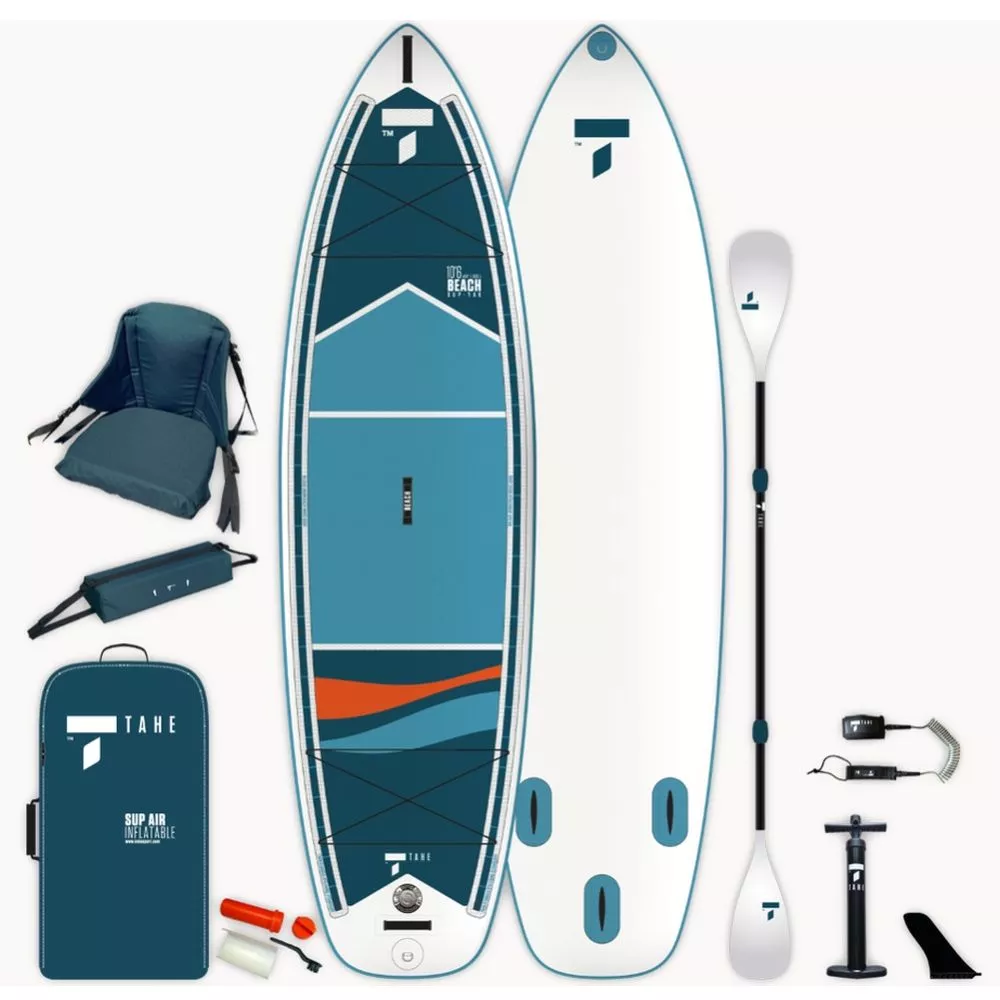Aufblasbares Stand Up Paddleboard Tahe Sup-Yak Air 10'6" Beach Pack 1 Aufblasbares Stand Up Paddleboard Tahe Sup-Yak Air 10'6" Beach Pack