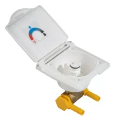 Lilie Duschanschluss Aussen, Ø 10 Mm, Weiss