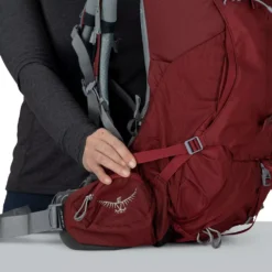 Trekkingrucksack Osprey Ariel 55 WXS/S, Claret Red -Campingbedarf Geschäft merhtagestourenrucksack damenrucksack osprey ariel 55 wxs s 1000 14 22205