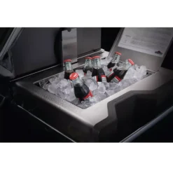 Gasgrill Napoleon Prestige PRO 500, Edelstahl-inkl. Drehspiess -Campingbedarf Geschäft napoleon eisfach eiswuerfelfach ice bucket 1000 13 17546