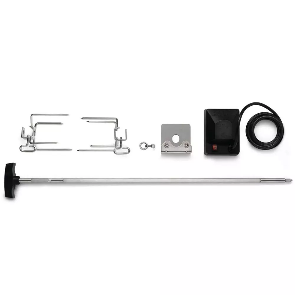 Grillspiess Napoleon Rotisserie Heavy Duty Drehspiess-Set Freestyle 1 Grillspiess Napoleon Rotisserie Heavy Duty Drehspiess-Set Freestyle