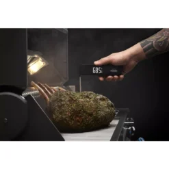 Grillthermometer Napoleon Digitales, Klappbares Fleischthermometer, "Fast Read" -Campingbedarf Geschäft napoleon grillzubehoer fleischthermometer digital klappbar schwarz 1000 2 24650