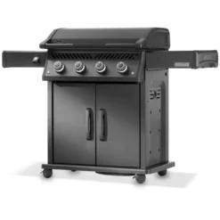 Gasgrill Napoleon Plancha Grill Phantom Rogue Pro 30, Mattschwarz -Campingbedarf Geschäft napoleon mattschwarzer plancha grill phantom rogue pro 30 mit edelstahlplancha 1000 3 28314