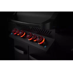 Gasgrill Napoleon Phantom Prestige 500 RSIB, Satin-schwarz -Campingbedarf Geschäft napoleon prestige 500 rsib beleuchtete drehregler gaszufuhr black edelstahl 1000 12 21647