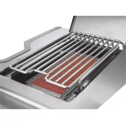 Gasgrill Napoleon Prestige PRO 500, Edelstahl-inkl. Drehspiess -Campingbedarf Geschäft napoleon prestige p und pro sizzle zone hochleistungs seitenbrenner 1000 4 17546