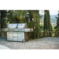 Gasgrill Napoleon Prestige PRO 825 RSBI Inkl. Drehspiess -Campingbedarf Geschäft napoleon prestige pro825 edelstahlfarbener gasgrill 1000 17 17532