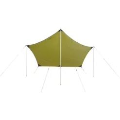 Sonnensegel Nordisk Voss Diamond PU, Dark Olive -Campingbedarf Geschäft nordisk voss diamond pu tarp dark olive gruenes sonnensegel 1000 3 23124
