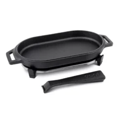 Bratpfanne Ooni Servierpfanne Aus Gusseisen -Campingbedarf Geschäft onni zubehoer gusseiserne sevierpfanne abnehmbarer griff stahluntersetzer 1000 2 26125