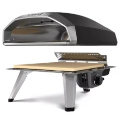 Gas-Pizzaofen Ooni Koda 2, 50 Mbar -Campingbedarf Geschäft ooni koda 2 pizzaofen inklusive pizzastein cordierit bluetooth faehiger connect digital temperatur hub 1000 4 28277