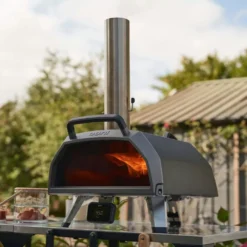 Multi-Brennstoff Outdoor Pizzaofen Ooni Karu 2 Pro Multi-Fuel Pizza Oven -Campingbedarf Geschäft ooni multibrennstoff outdoor pizzaofen karu 2 pro 500 grad temperatur digitale temperaturueberwachung bluetooth 1000 6 25038