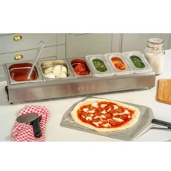Ooni Pizzabelag-Station 12 Ooni Pizzabelag-Station -Campingbedarf Geschäft ooni pizza topping station mit deckel einfache reinigung 1000 5 25106