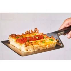 Ooni Pizza-Servierheber 7 Ooni Pizza-Servierheber -Campingbedarf Geschäft ooni zubehoer pizzaservierheber aus edelstahl einfache reinigung grosser kopf pizza servieren schneiden herausheben 1000 2 27393