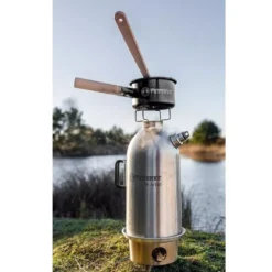 Petromax Edelstahl-Feuerkanne, 0,75 Liter 20 Petromax Edelstahl-Feuerkanne, 0,75 Liter -Campingbedarf Geschäft ourdoor petromax edelstahl feuerkanne wasserkocher campingkocher feuerschale silikongriffe 1000 9 27922