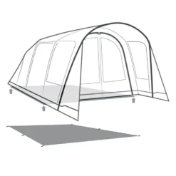 Unterlage Outwell Footprint Flagstaff / Nashville / Monterey 5 Air 5 Unterlage Outwell Footprint Flagstaff / Nashville / Monterey 5 Air -Campingbedarf Geschäft outwell monterey 5 air nashville flagstaff footprint skizze unterlage familien camping zelt 2 27520