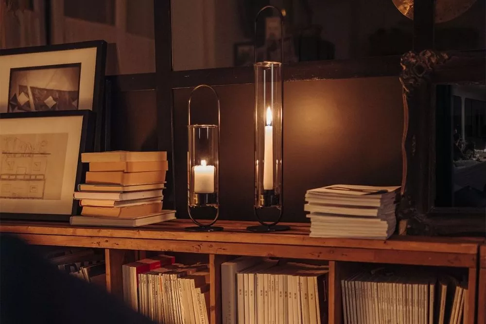 Windlicht Höfats Oval Candle 35 Schwarz 4 Windlicht Höfats Oval Candle 35 Schwarz – Bild 4