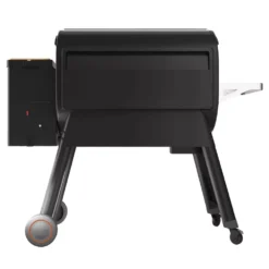 Pelletgrill Traeger Timberline 1300, Schwarz | Ausstellungsstück -Campingbedarf Geschäft pellet smoker traeger timberline 1300 holzpellet grill pelletgrill rueckansicht 1000 3 28680