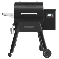 Pellet-Smoker Traeger Ironwood 650 International + Pelletsensor -Campingbedarf Geschäft pelletgrill ironwood 650 traeger grills holzpelletgrills 1000 2 23815