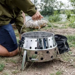 Petromax Atago Grill -Campingbedarf Geschäft petromax atago grill einklappbare beine kompakter raucharmer grill 1000 4 27814