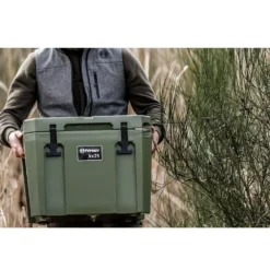 Petromax Kühlbox 25 Liter, Olive -Campingbedarf Geschäft petromax camping kuehlbox olivfarbig 25l stauraum passivkuehlsystem 1000 4 27939