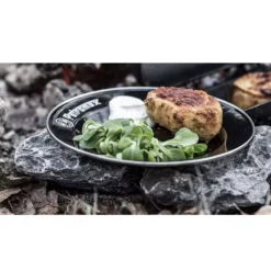 Petromax Emaille-Teller, Schwarz, 2 Stück, Ø 18cm 6 Petromax Emaille-Teller, Schwarz, 2 Stück, Ø 18cm -Campingbedarf Geschäft petromax emaille teller schwarz edelstahlrand hitzebestaendig 1000 2 26159