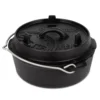 Dutch Oven Petromax Ft3-t, Gusseisentopf, Planer Boden, Ø 16 Cm