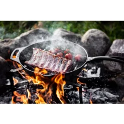 Petromax Grill-Feuerpfanne Gp35 Mit Stiel, Ø 35 Cm 10 Petromax Grill-Feuerpfanne Gp35 Mit Stiel, Ø 35 Cm -Campingbedarf Geschäft petromax grill feuerpfanne gusseisenpfanne mit stielgriff 1000 4 27840