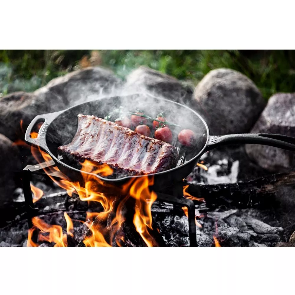 Petromax Grill-Feuerpfanne Gp35 Mit Stiel, Ø 35 Cm 5 Petromax Grill-Feuerpfanne Gp35 Mit Stiel, Ø 35 Cm – Bild 5