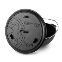 Petromax Kazan 8 Liter -Campingbedarf Geschäft petromax gusseienkessel kazan 8liter volumen deckel als pfanne verwendbar 1000 2 27818
