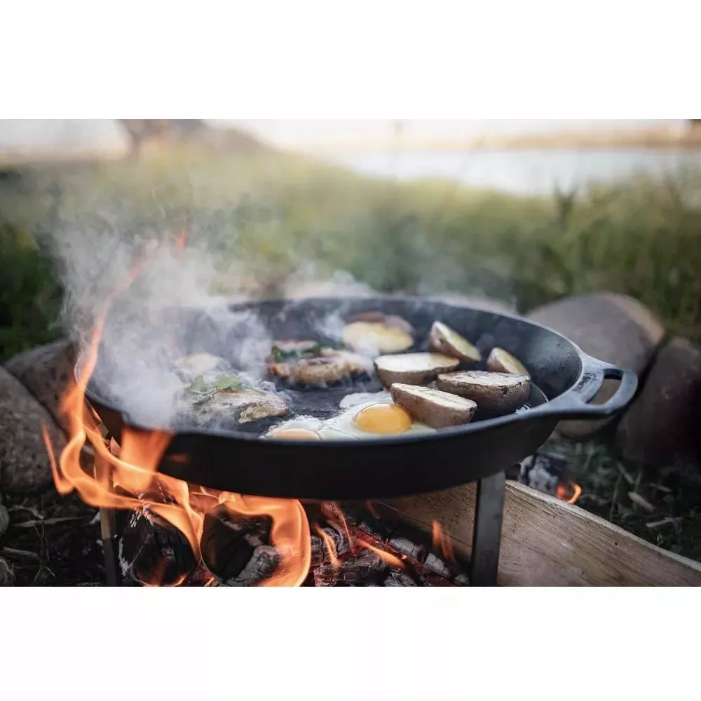 Petromax Gusseisenpfanne Mit Henkel Feuerpfanne Fp30h-t , Ø 30 Cm 3 Petromax Gusseisenpfanne Mit Henkel Feuerpfanne Fp30h-t , Ø 30 Cm – Bild 3