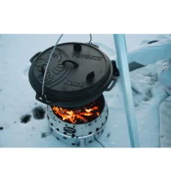 Petromax Kazan 8 Liter -Campingbedarf Geschäft petromax kazan 8 liter mit edelstahlhenkel gusseiserner kessel 1000 8 27818