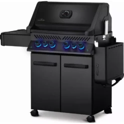 Gasgrill Napoleon Phantom Prestige 500 RSIB, Satin-schwarz -Campingbedarf Geschäft phantom prestige 500 rsib seitenablage besteckhalter black 1000 5 21647