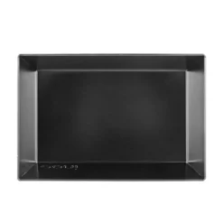 Ooni Detroit Pizzablech, Medium -Campingbedarf Geschäft pizza pan mit antihaftbeschichtung ooni pizzablech edelstahl 75grad geneigte seite 1000 3 27315