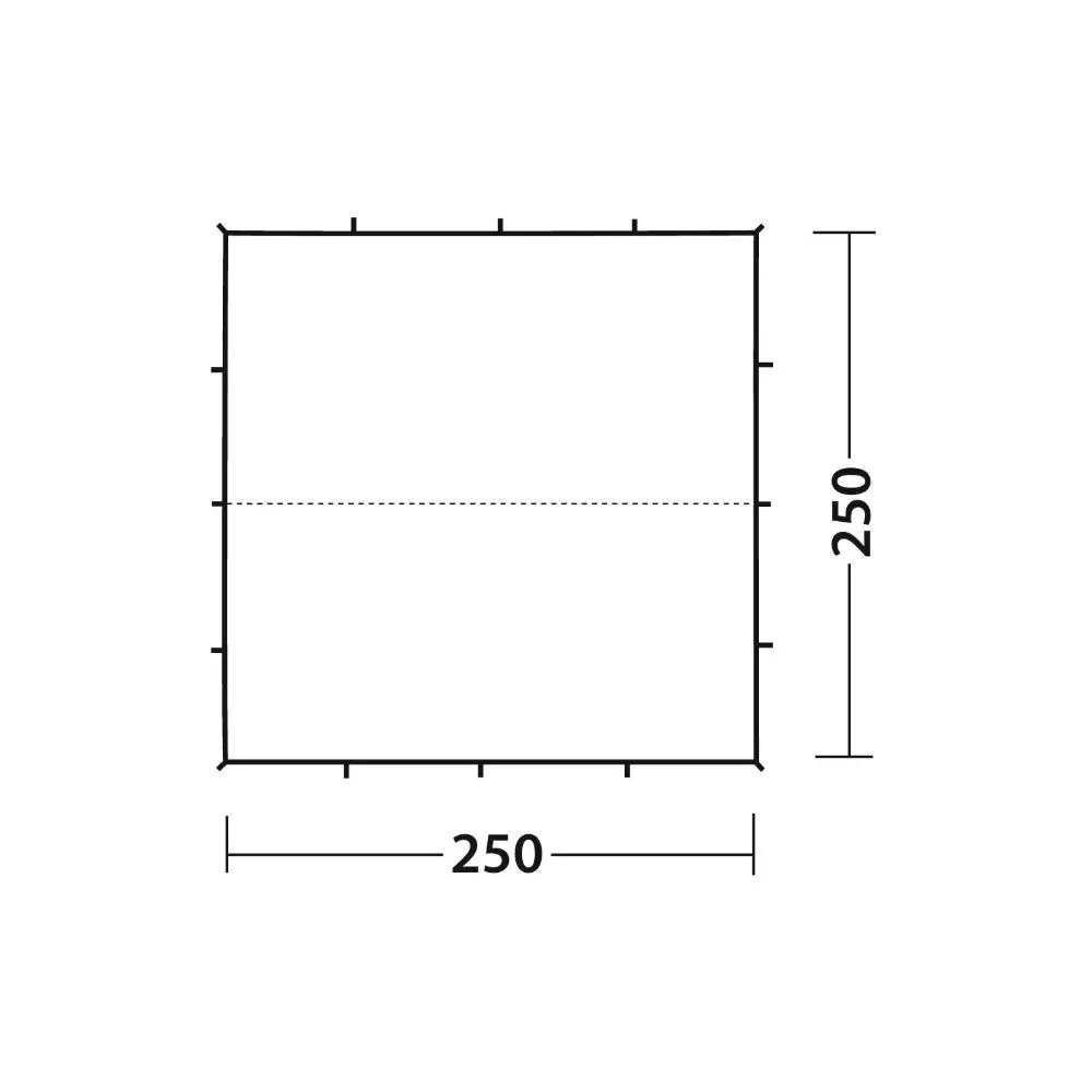 Sonnensegel Robens Route Tarp 2,5 X 2,5 M 2 Sonnensegel Robens Route Tarp 2,5 X 2,5 M – Bild 2