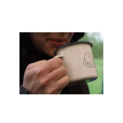 Emaillierte Tasse Nordisk Madam Blå, 250 Ml -Campingbedarf Geschäft rostbestaendiger becher lagerfeuer geeignet retro look emaillebecher madam bla nordisk 1000 3 26776