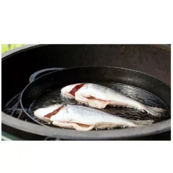 Gusseisenpfanne Big Green Egg Cast Iron Skillet, 2XL, XLarge, Large -Campingbedarf Geschäft schmoren braten gusspfanne big green egg cast iron skillet 2xl xl l zubehoer 1000 2 25618