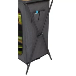 Campingschrank Eurotrail Nova Lucera -Campingbedarf Geschäft seitliche organizer taschen eurotrail nova lucera grauer campingschrank faltbar 1000 4 23612