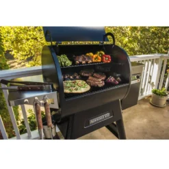 Pellet-Smoker Traeger Ironwood 650 International + Pelletsensor Inklusive Meater Plus -Campingbedarf Geschäft smoker traeger grills ironwood 650 pelletgrill 1000 4 26278