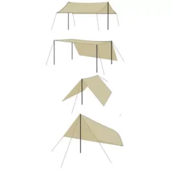 Grosses Sonnensegel Brunner Sunny UV Tarp, 3 X 4 M 5 Grosses Sonnensegel Brunner Sunny UV Tarp, 3 X 4 M -Campingbedarf Geschäft tarp sonnensegel strand campingplatz brunner sunny uv 2 9557