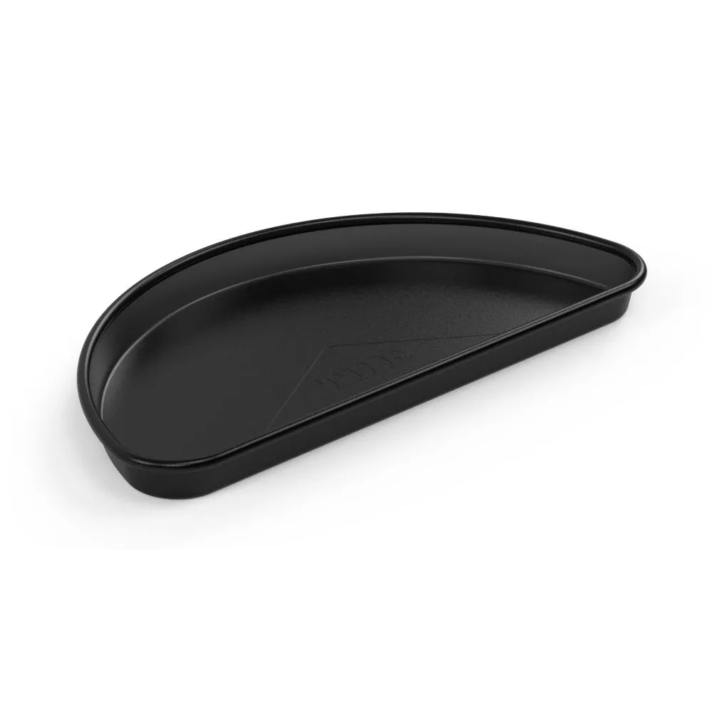 Halbmond Auffangschale The Bastard Drip Pan Half Moon, Grösse Compact 1 Halbmond Auffangschale The Bastard Drip Pan Half Moon, Grösse Compact