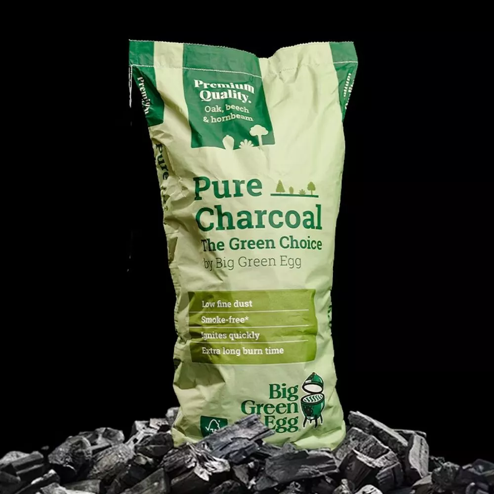 Holzkohle Big Green Egg Pure Charcoal - The Green Choice 10 Kg 2 Holzkohle Big Green Egg Pure Charcoal - The Green Choice 10 Kg – Bild 2