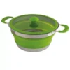 Campingkochtopf Eurotrail Mit Deckel 1,5 Liter, Grün