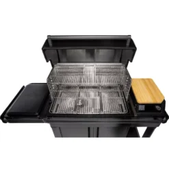 Holzpelletgrill Traeger Timberline XL INT, Schwarz | Ausstellungsstück -Campingbedarf Geschäft touchsreen holzpellet grill trager timberline int hitzeschild 1000 7 28679