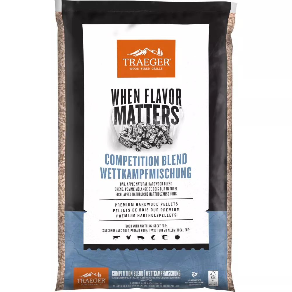 Räucherpellets Traeger Hartholzpellets Competition Blend 1 Räucherpellets Traeger Hartholzpellets Competition Blend