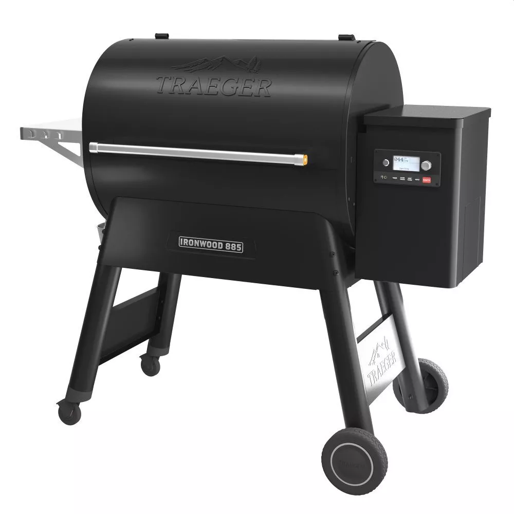 Holzpelletgrill Traeger Ironwood 885 International + Pelletsensor 1 Holzpelletgrill Traeger Ironwood 885 International + Pelletsensor