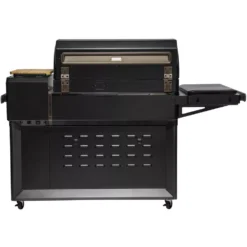 Holzpelletgrill Traeger Timberline XL INT, Schwarz | Ausstellungsstück -Campingbedarf Geschäft traeger timberline int grill rueckansicht black 1000 8 28679