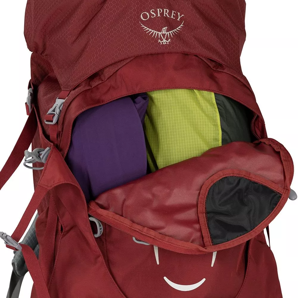 Damenrucksack Osprey Ariel 55 WM/L, Claret Red 11 Damenrucksack Osprey Ariel 55 WM/L, Claret Red – Bild 11