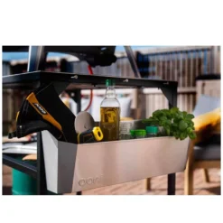 Ooni Utensilienfach - Large -Campingbedarf Geschäft utensilienfach ooni kuechentisch zubehoer aus edelstahl 1000 2 25317