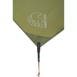 Sonnensegel Nordisk Voss Diamond PU, Dark Olive -Campingbedarf Geschäft verstaerkte kanten ecken nordik voss diamond pu tarp sonnenschutz 1000 7 23124