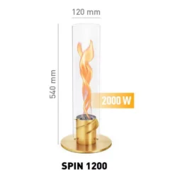 Höfats SPIN 1200 Tischfeuer, Gold 7 Höfats SPIN 1200 Tischfeuer, Gold -Campingbedarf Geschäft waerme ausstrahlung bis 2000w hoefats spin1200 gold bio burner eco ring ambiente 1000 2 25744