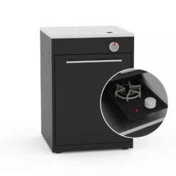 Weber Outdoorküche BBQ-Kitchen 231, 2er Set Für Genesis E-335 Mit Seitenkocher -Campingbedarf Geschäft weber bbq kitchen gaskocher modul schwarz gassgrillkueche 1000 4 26569